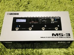 レビュー】BOSS MS-3を2年間使ってきた感想、メリット・デメリットを