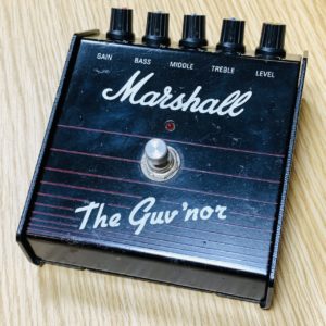 【レビュー】元祖アンプライク系ペダル！Marshall The Guv'nor（ガバナー）