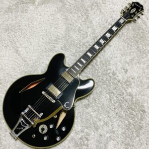 【レビュー】生形真一モデル 「Epiphone Shinichi Ubukata ES-355 Outfit-Ebony」【シグネイチャー】